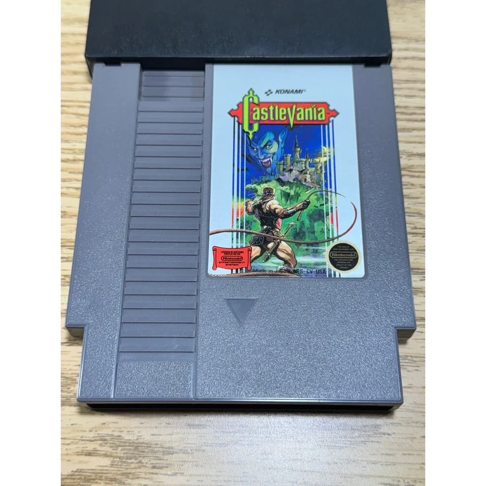 Castlevania (Nintendo NES,‎ 1987) w/ Manual Genuine Tested